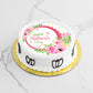 Floral Mothers Day Cake Creme Castle