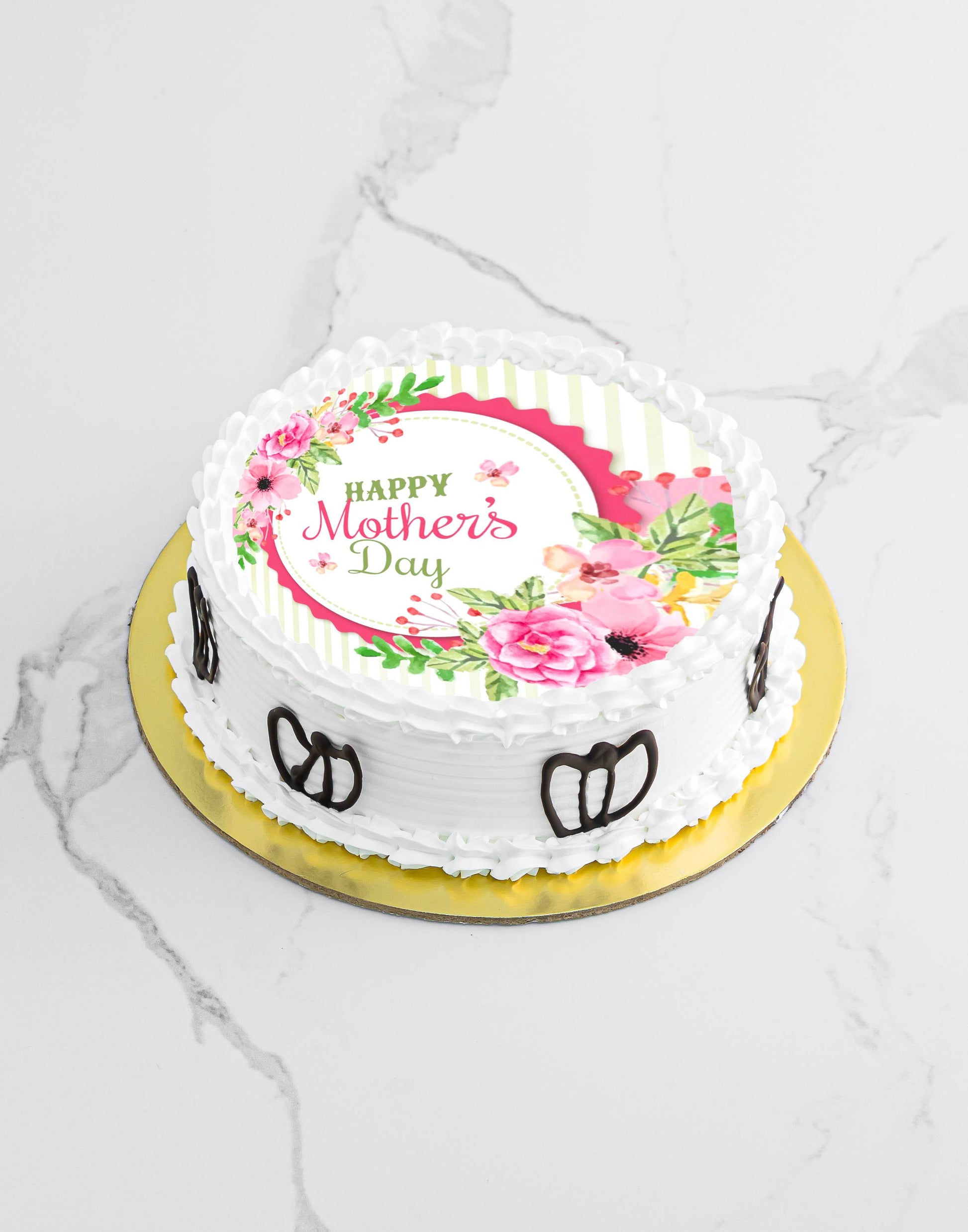 Floral Mothers Day Cake Creme Castle