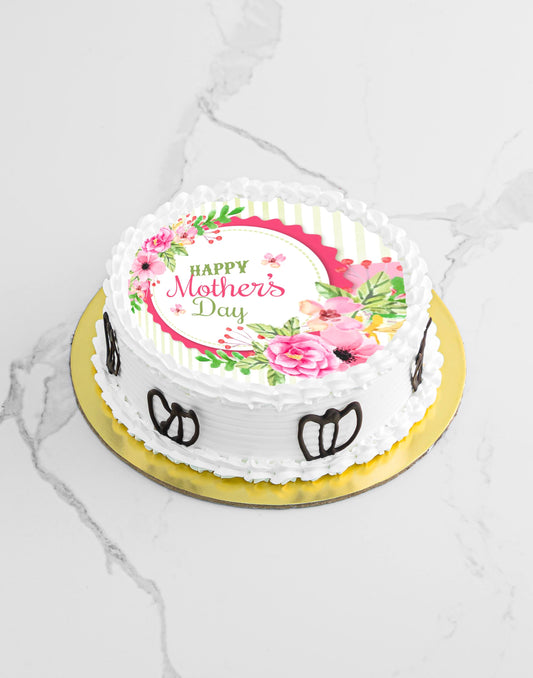 Floral Mothers Day Cake