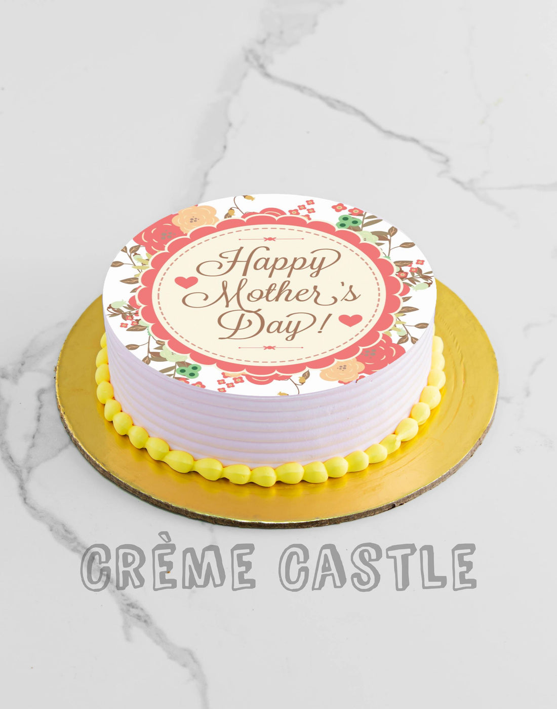 Vintage Mothers Day Cake