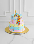 Flying Rainbow Unicorn