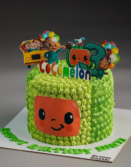 Cocomelon and the Ladybug Cake