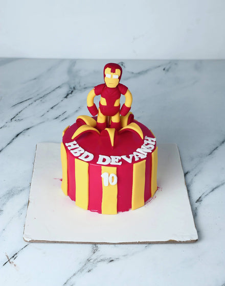 Iron Man Theme Cake by Creme Castle
