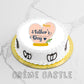 Pineapple Hearty Fathers Day Cake Creme Castle