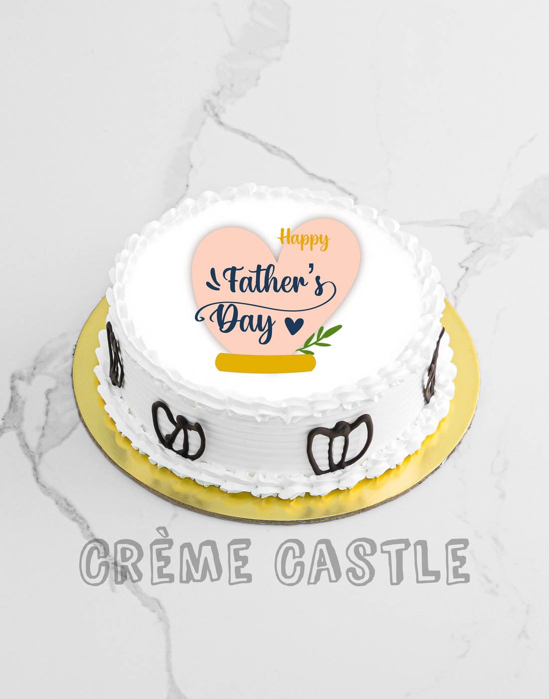 Pineapple Hearty Fathers Day Cake