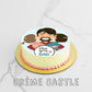 Pineapple Fathers Day Kids Cake Creme Castle