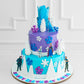 Frozen Throne Cake - Creme Castle