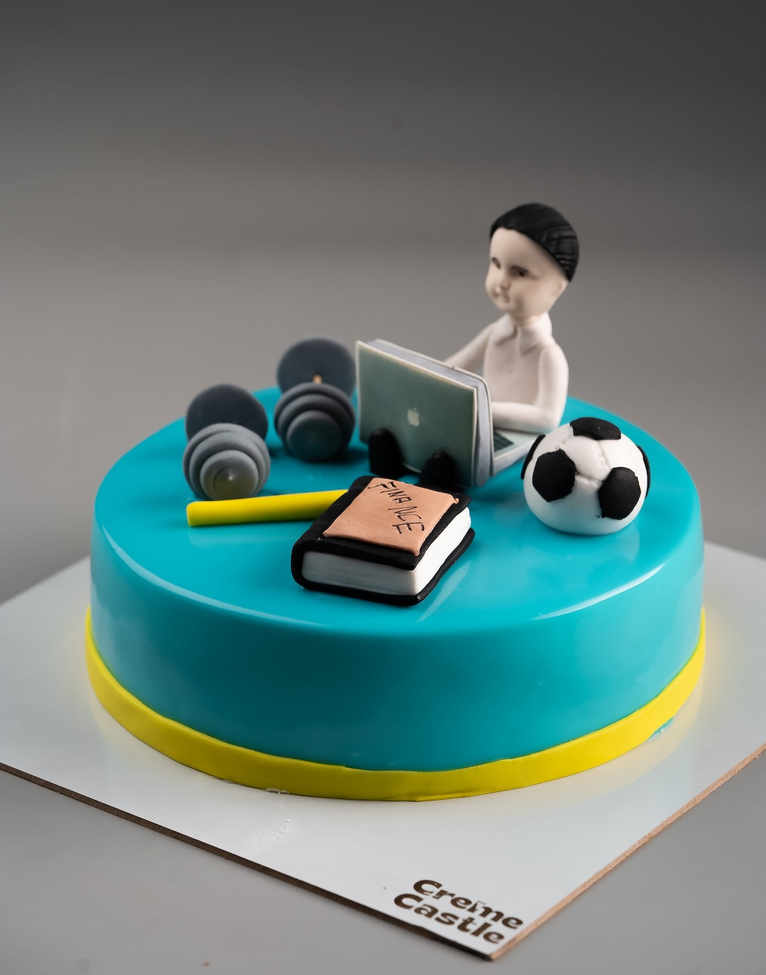 Working Class Cake Workaholic Theme Cakes | Delivery in Noida & Gurgaon - Creme Castle