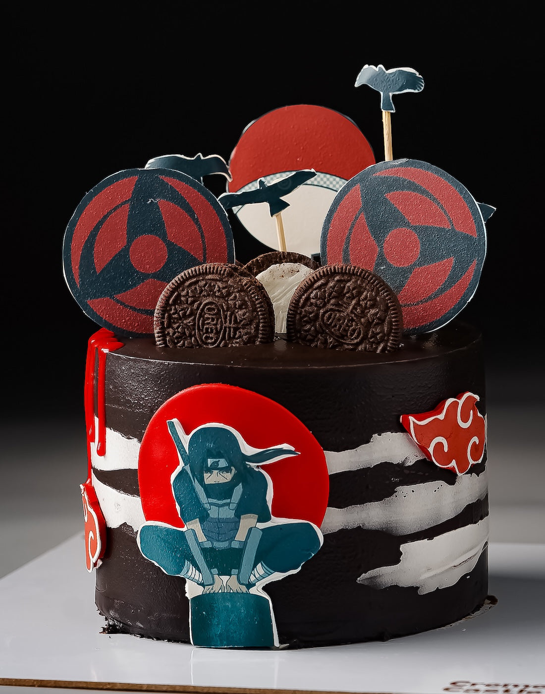 Itachi Naruto Cake