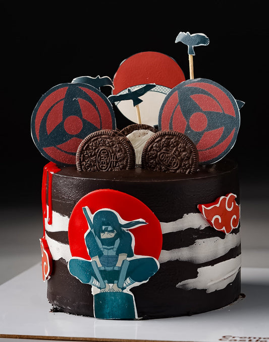 Itachi Naruto Cake