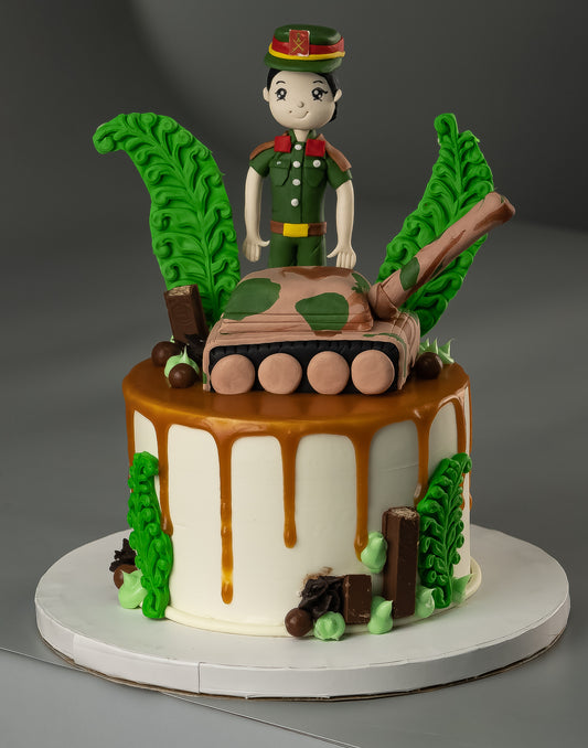 Army Tank Cake