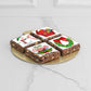 Christmas Brownies 4 Pcs