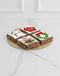 Christmas Brownies 4 Pcs