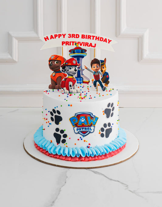 Paw Patrol Team Cake