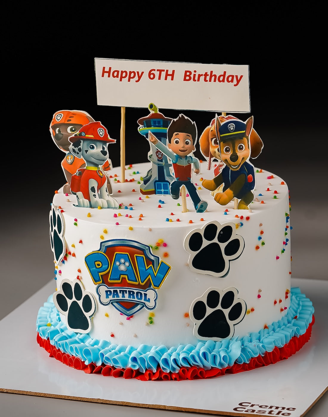 Paw Patrol Team Cake