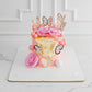 Pink Butterfly Cake