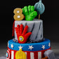 2-Tier Avenegers Cake