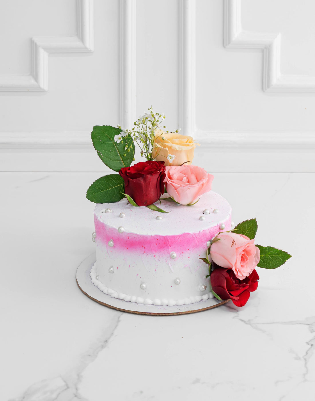 Floral Shaded Cake