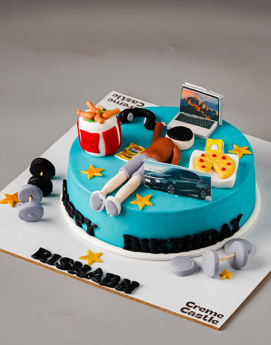 Workaholic Foodie Cake