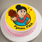 Pyaari Maa Theme Cake