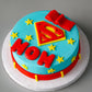Superwoman Cake for Mother's Day