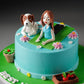 Yoga Theme Cake for Mother's Day 