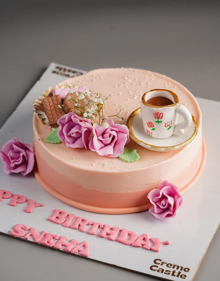Cute and Adorable Chai Cake for Mothers