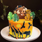 Lion King Sunet Cake 