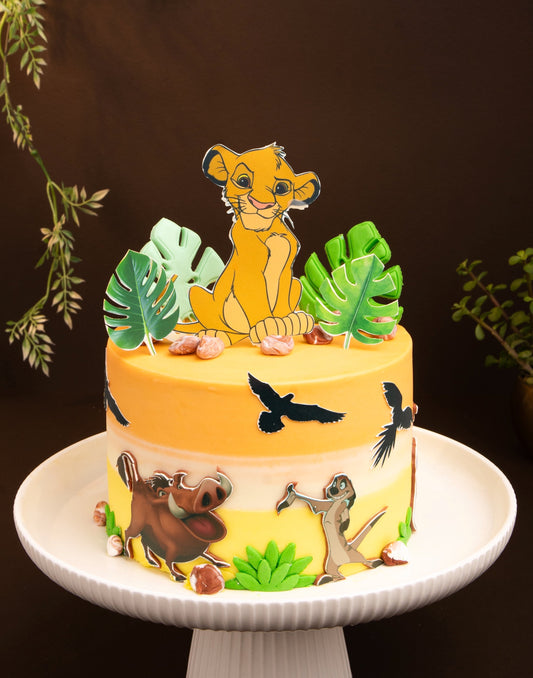 Simba Lion King Cake