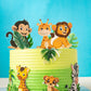 Jungle Paradise Cake - Creme Castle