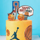 Basket and Sneakers Cake