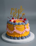 Vintage Bride to Be Cake