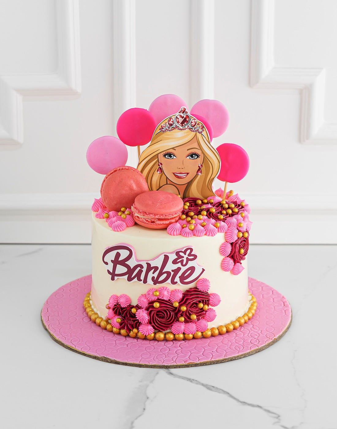 Cool Barbie Girl Cake