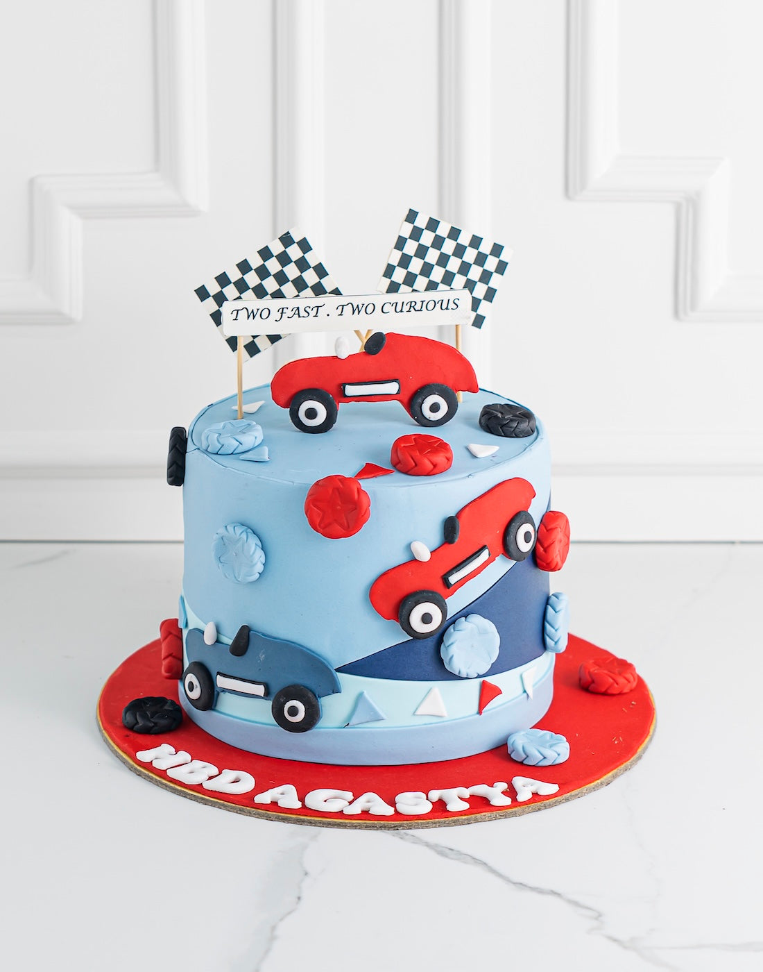 Vintage Car Theme Cake