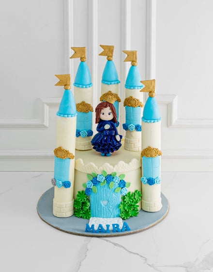 Castle Theme Princess Cake