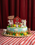 Animal Theme Birthday Cake