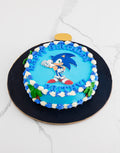Sonic Photo Cake