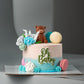 Baby Shower Teddy Cake