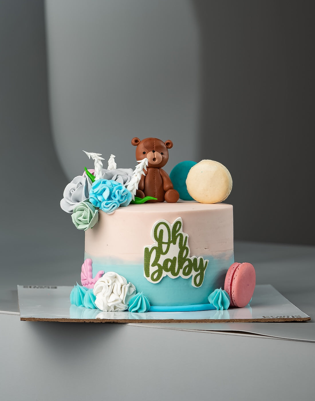 Baby Shower Teddy Cake