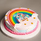 Unicorn photo cake