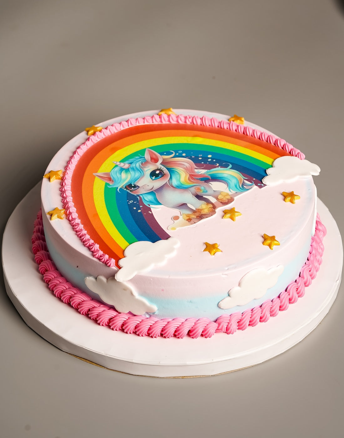 Unicorn photo cake