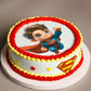 Superman photo cake