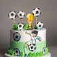 Soccer theme cake