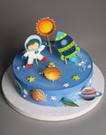 Solar system theme Cake