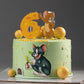 Tom Jerry Green Cake