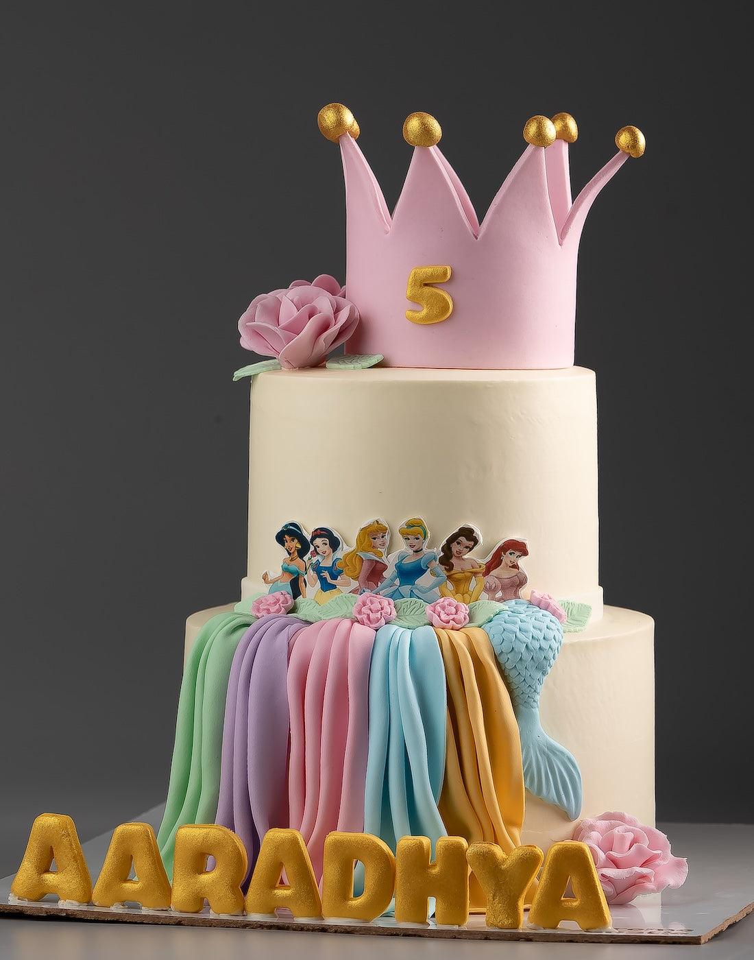 Princess Tiara Dress Cake