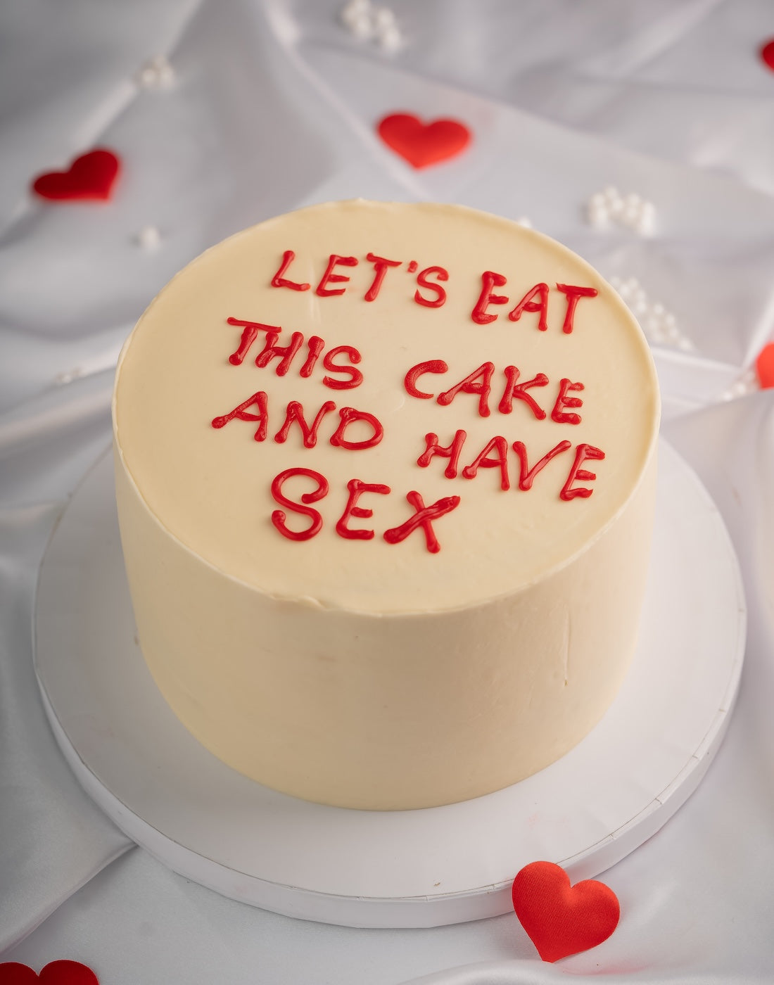 Seductive Valentine Cake