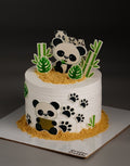 Panda Bamboo Cake