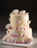 Pastel Butterfly Cake
