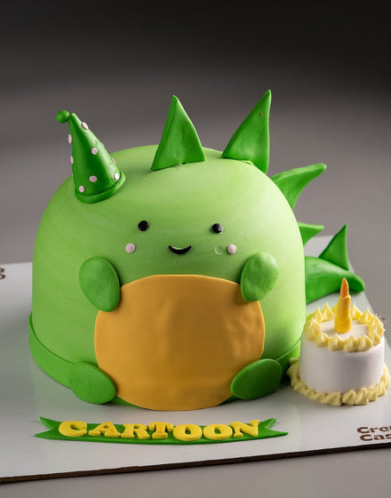 Baby Dino Shape Cake